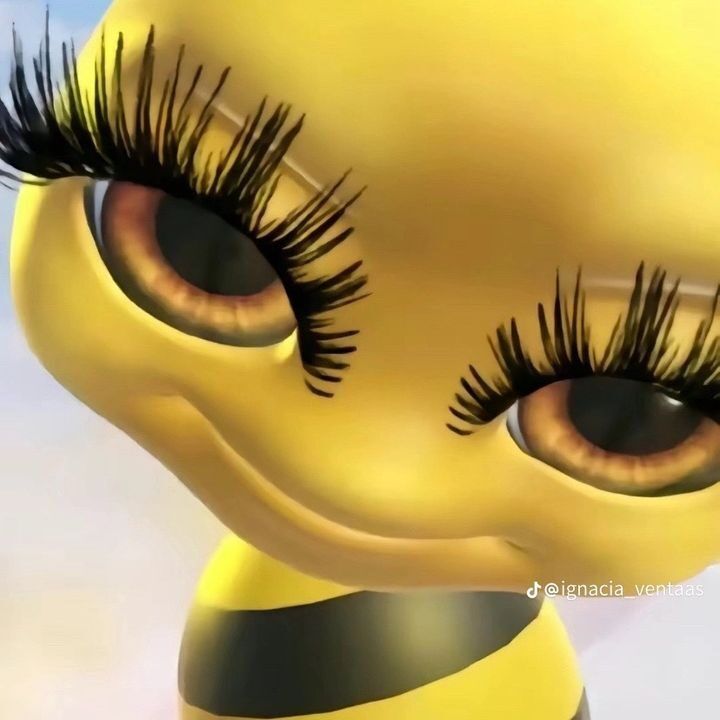 Abelha Engraçada para Perfil Diversão e Originalidade