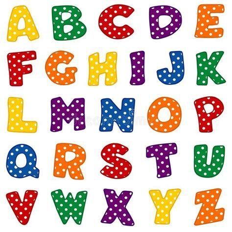 Alfabeto Colorido para imprimir com letras divertidas