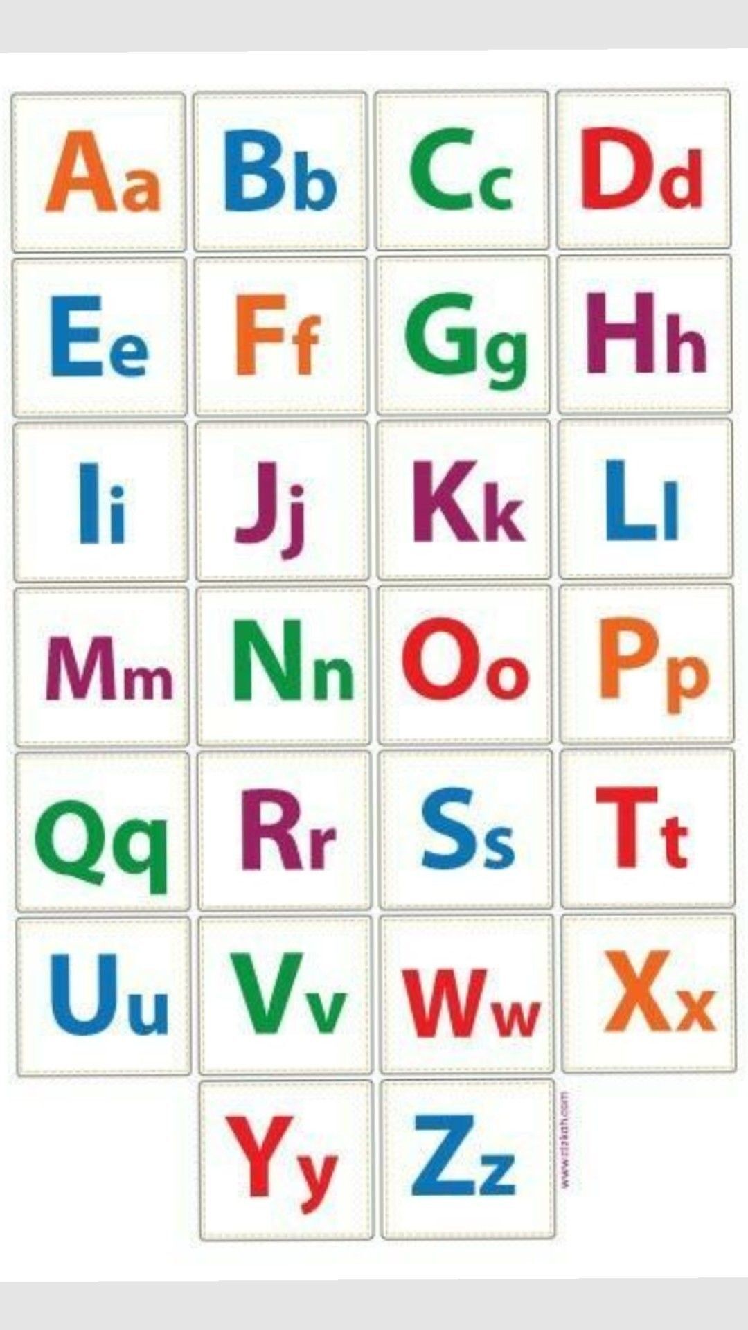 Alfabeto Colorido para Imprimir: Letras Brilhantes e Divertidas