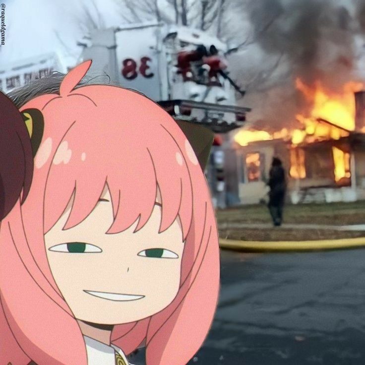 Anime com Cabelo Rosa para Perfil Social