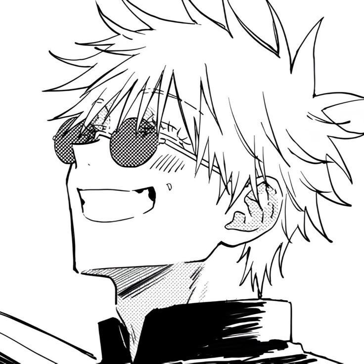 Anime Sorridente para Foto de Perfil