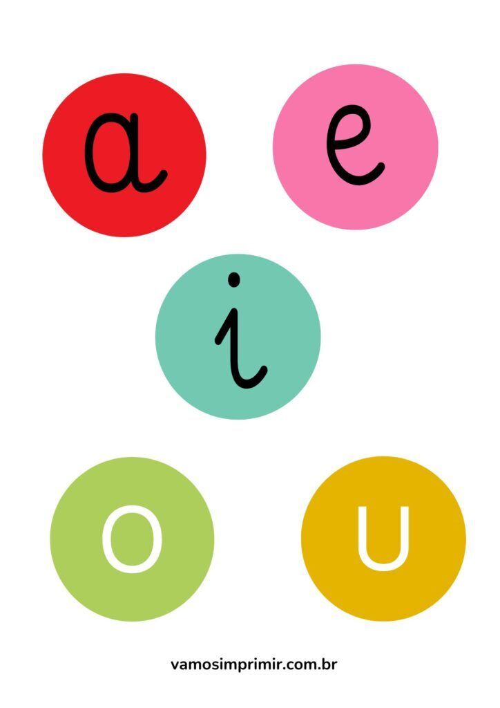Atividades de Vogais Para Imprimir: Aprendizado Divertido para Crianças