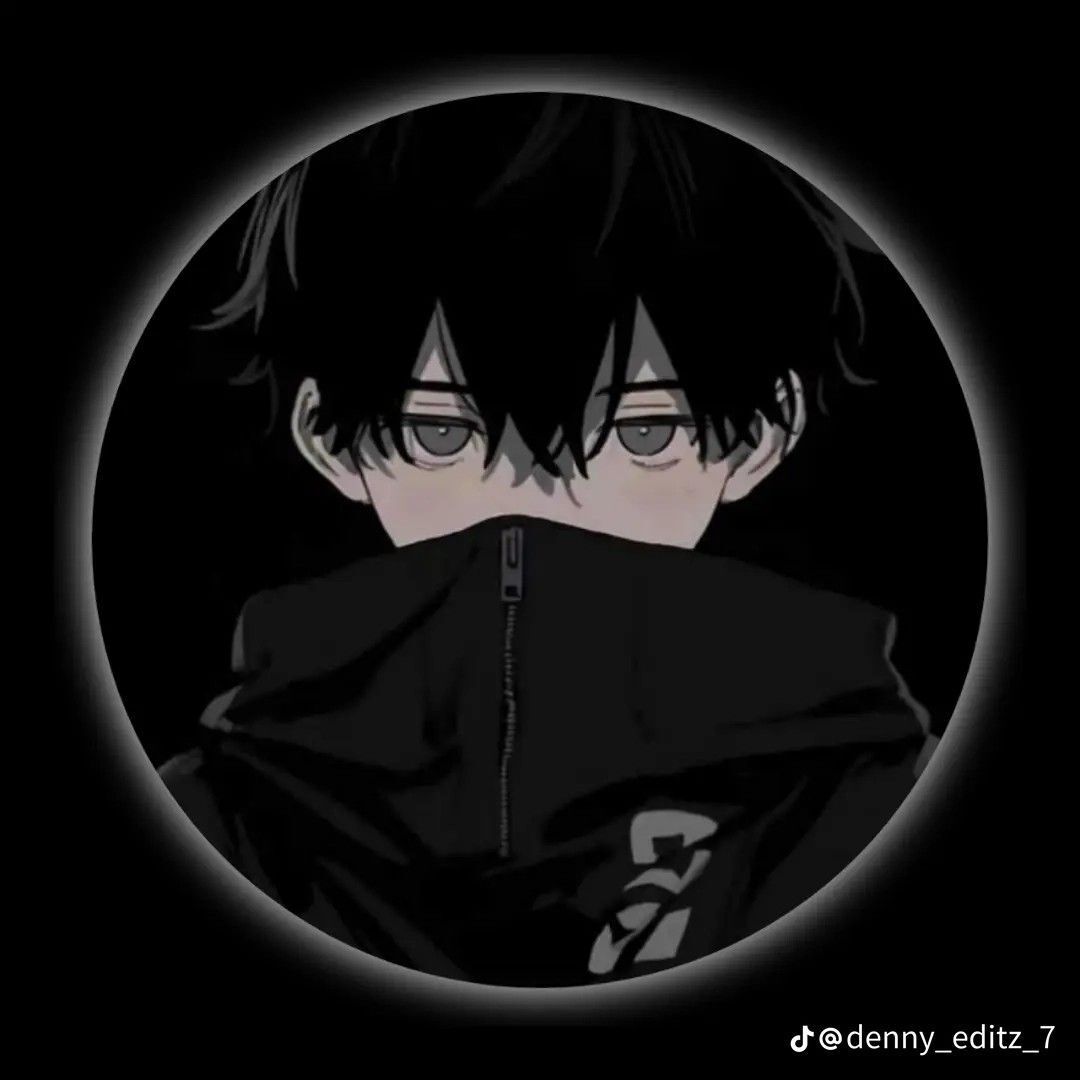 Avatar Anime Escuro para Fotos de Perfil no Discord