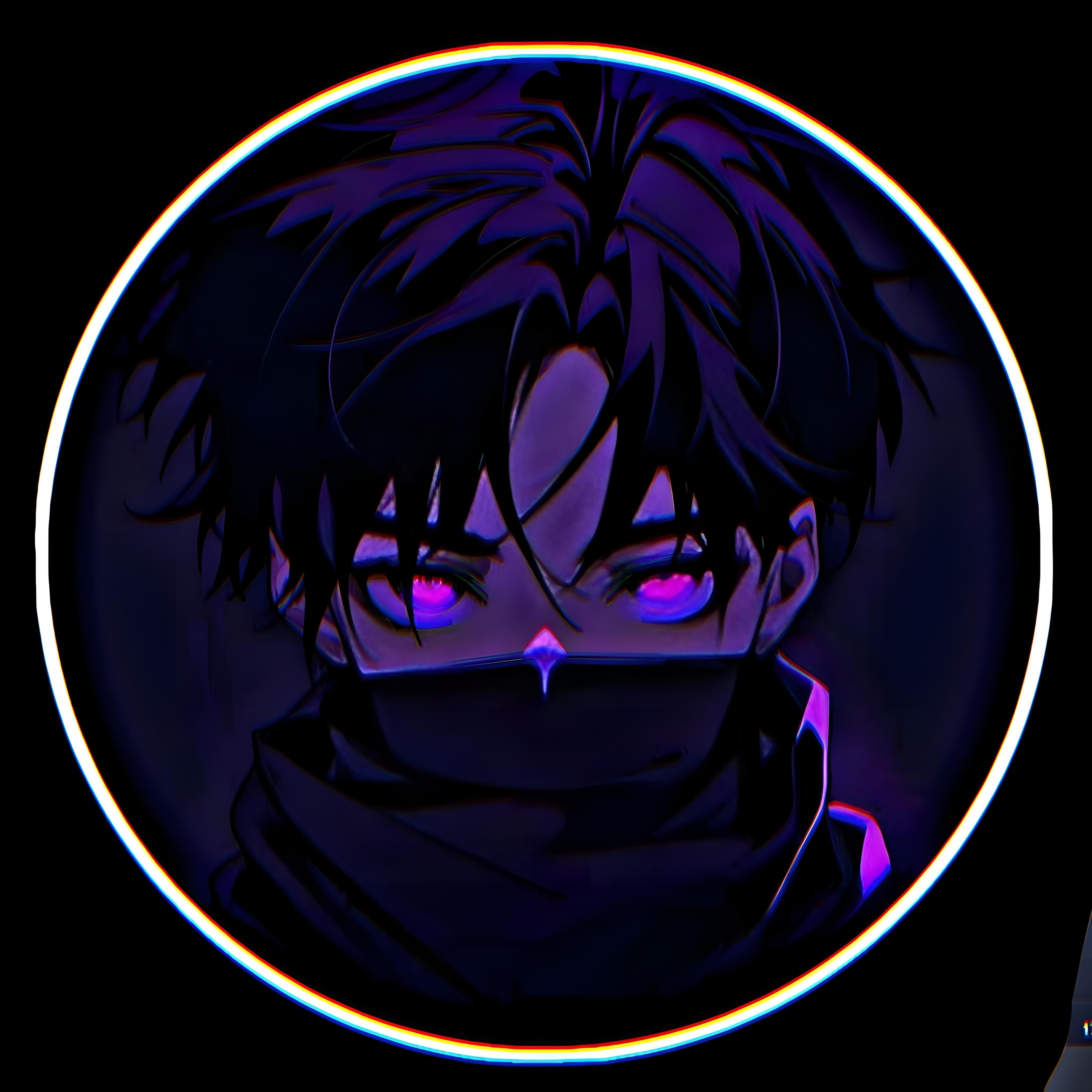 Avatar Masculino Estilo Anime Misterioso