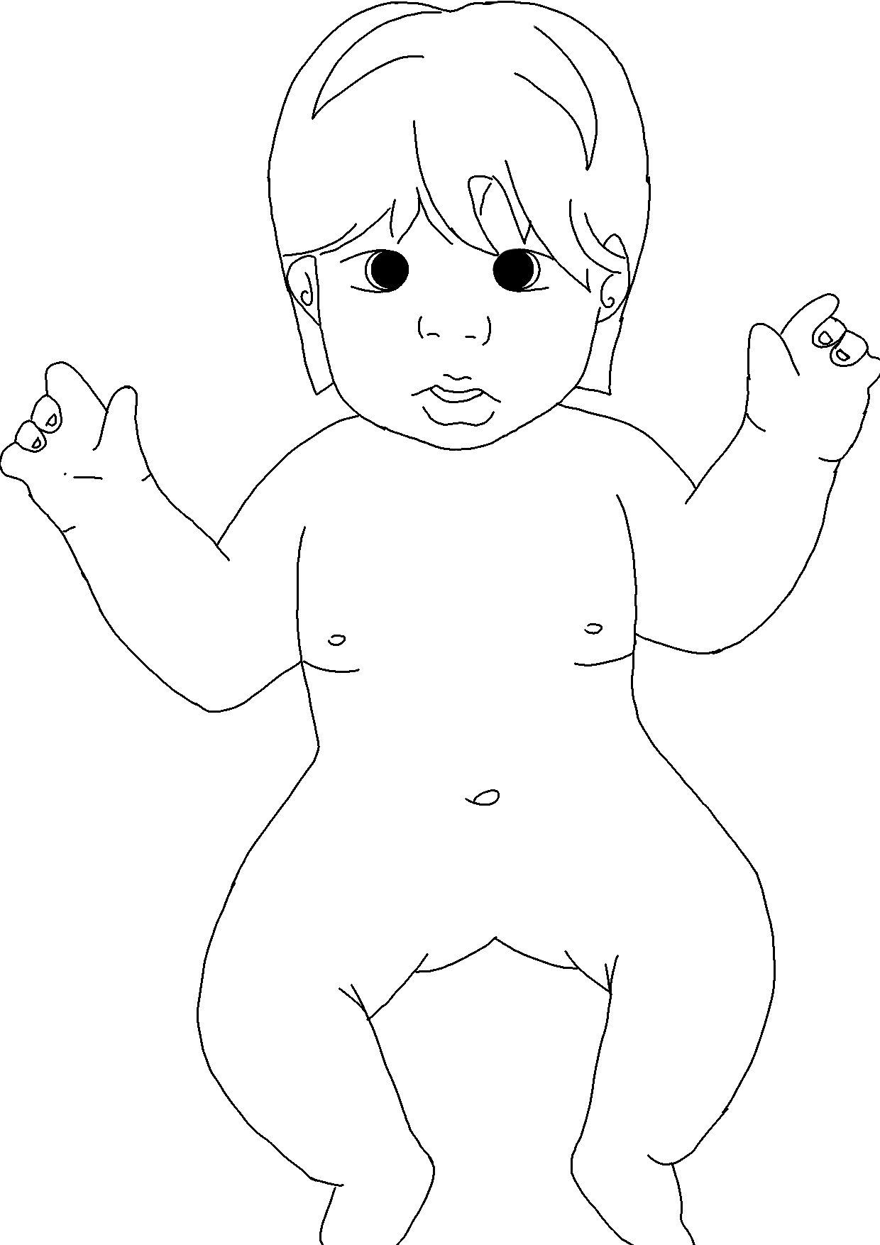 Bebê Reborn de Papel para imprimir e personalizar