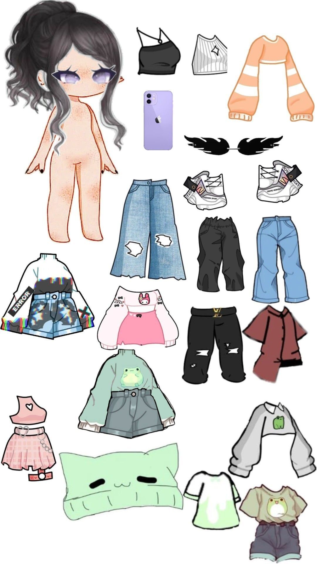 Bonecas de Papel para Imprimir e Vestir com Roupas Estilosas