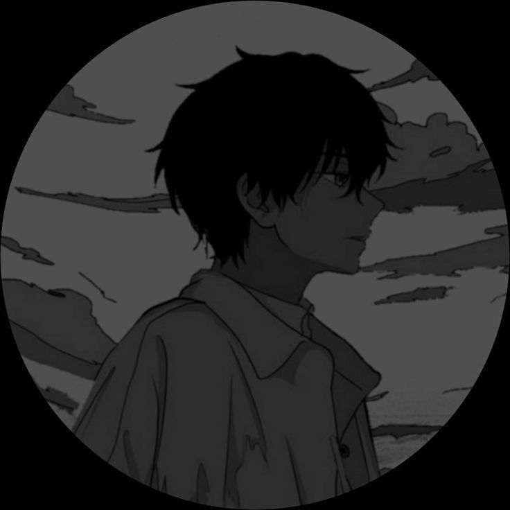 Desenho de anime para foto de perfil no Instagram