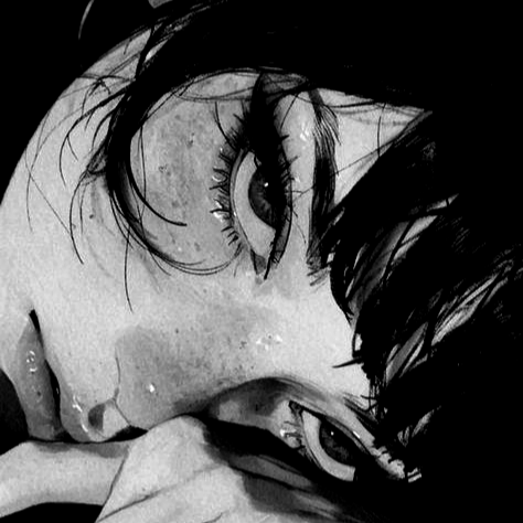 Desenho Triste para Foto de Perfil