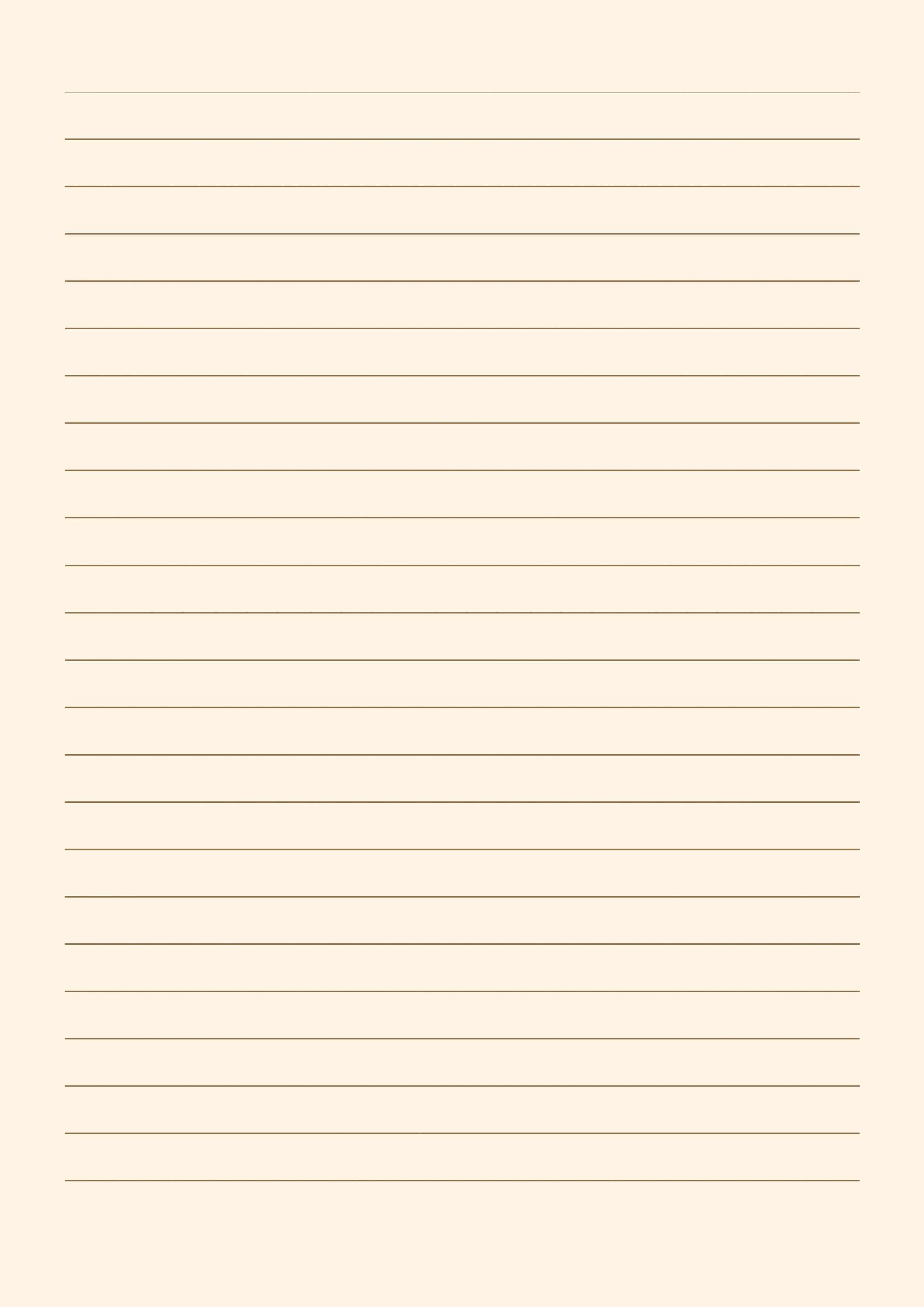 Folha com Linhas para imprimir em A4 - Ideal para Escrita