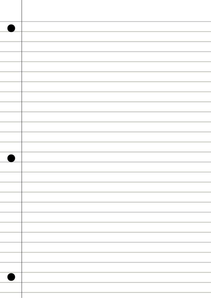 Folha Pautada para Imprimir A4 para Estudantes e Profissionais