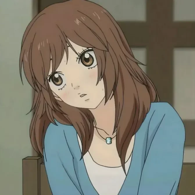 Foto de Anime para Perfil Feminino com Cabelo Castanho