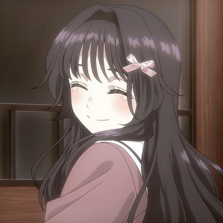 Foto de Anime para Perfil Feminino Sorridente