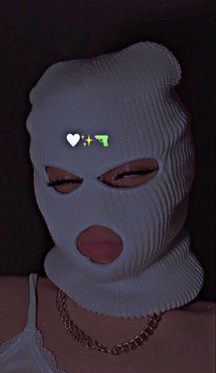 Foto de Perfil Feminina Estilo Balaclava Criativa