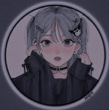 Foto de Perfil Feminino de Garota Anime com Estilo Único