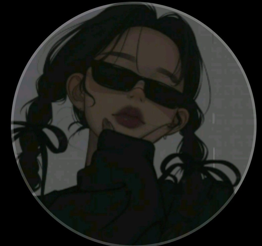 Foto de Perfil Feminino Estilosa com Óculos Escuros