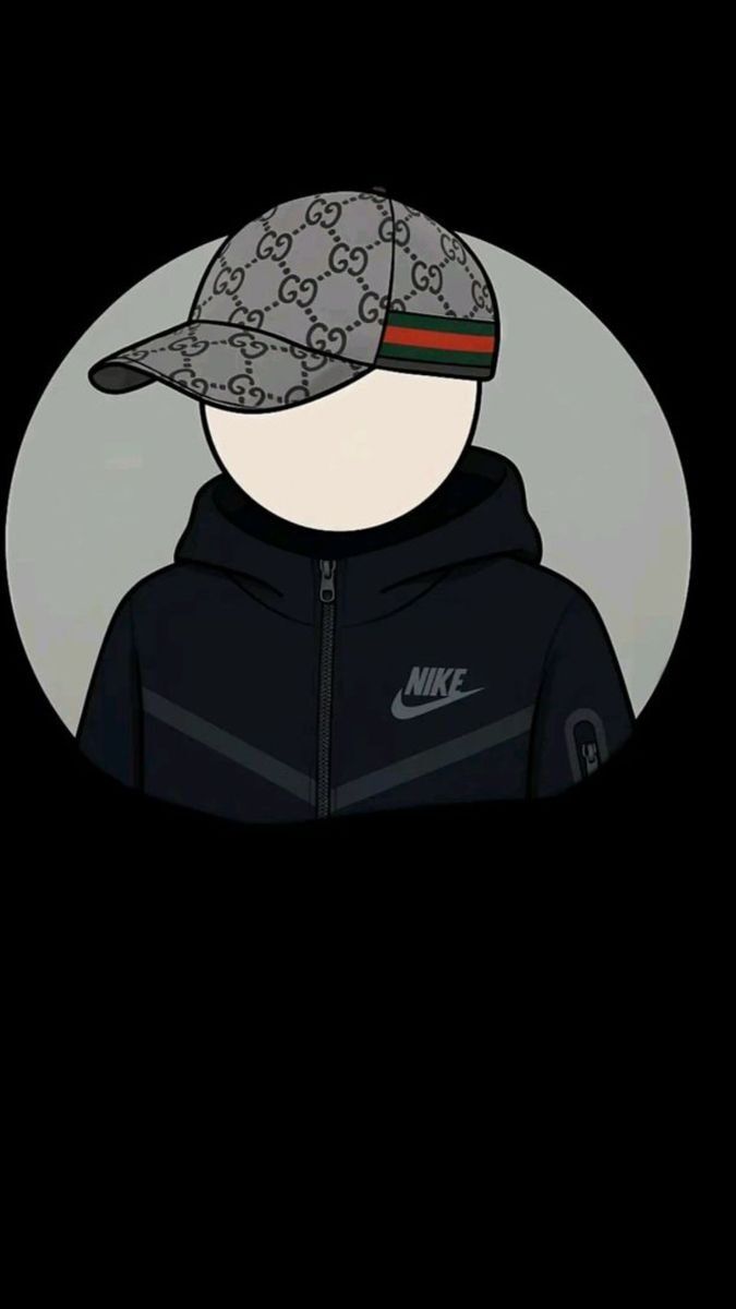Foto de Perfil Masculino com Boné e Moletom Nike