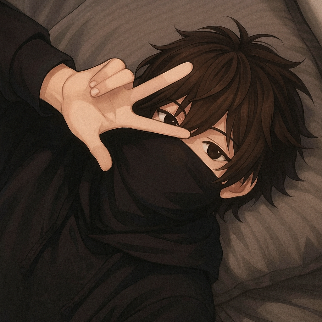 Foto de Perfil Masculino em Estilo Anime