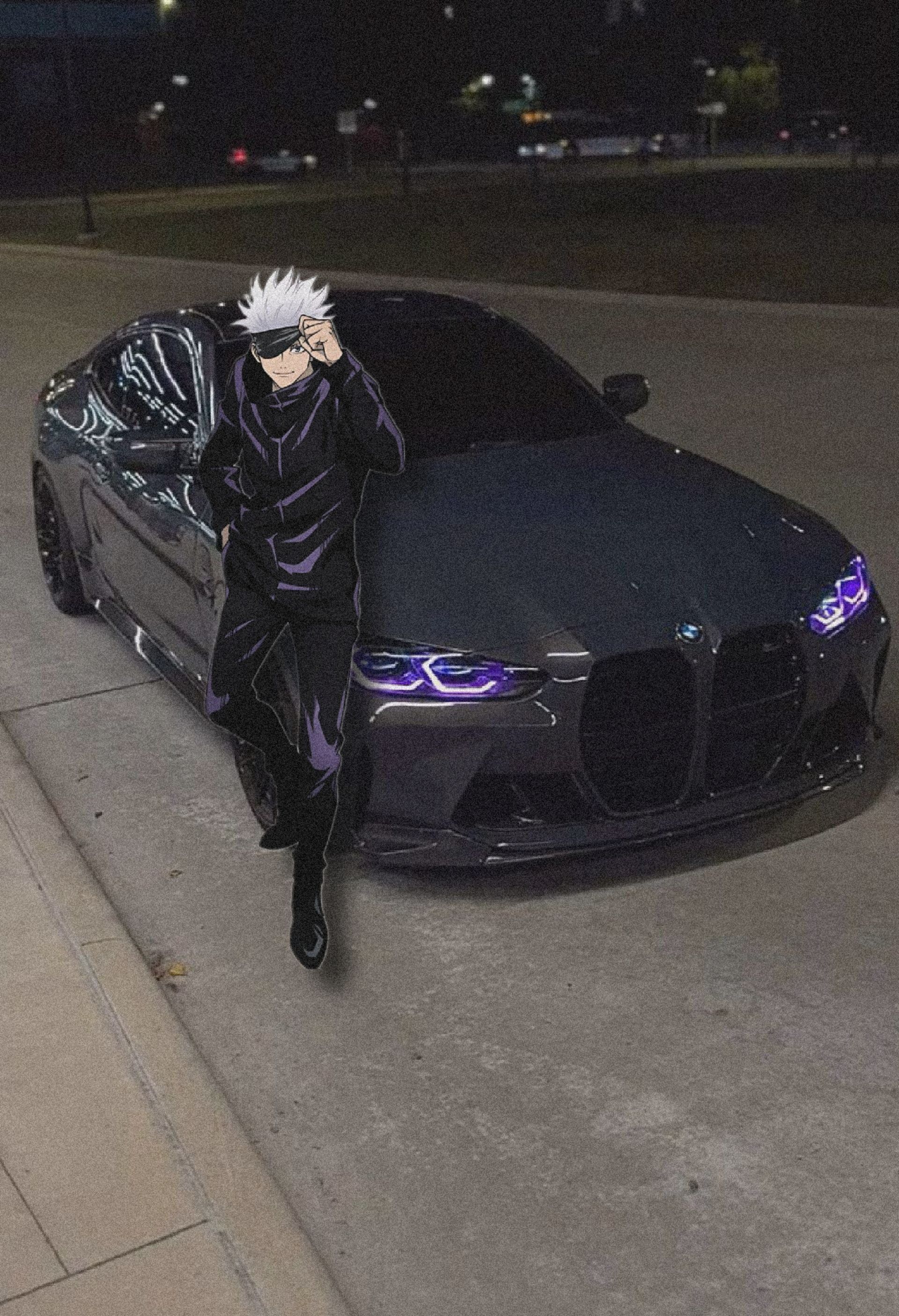 Foto de Perfil Masculino Estilizado com Carro