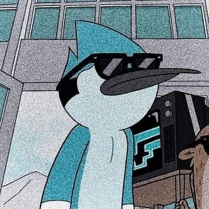 Foto para Perfil do Whatsapp: Personagem Azul Estiloso