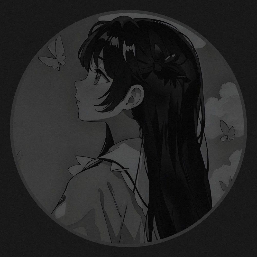 Foto para Perfil Whatsapp Bonitas com Menina e Borboletas