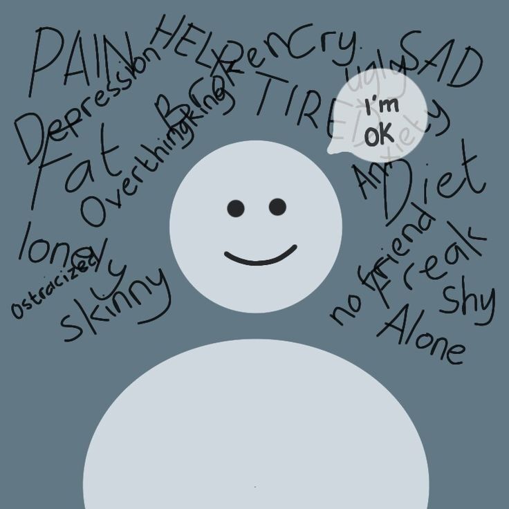 Foto Triste para Perfil com Sorriso Falso