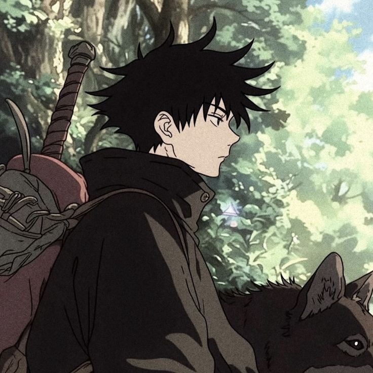 Fotos de Anime para Perfil com Personagem e Lobo