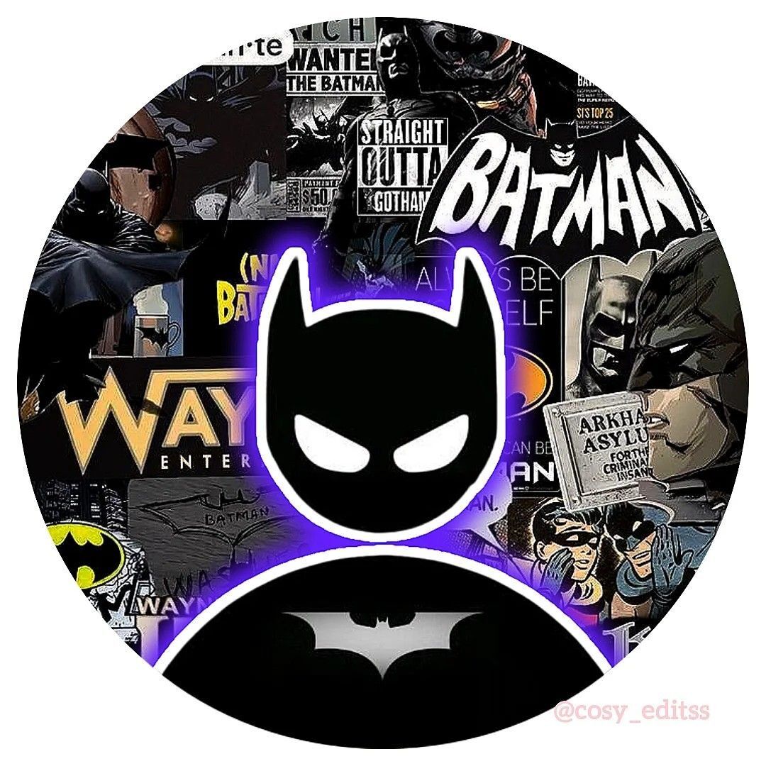 Fotos para Perfil do Whatsapp Batman Estilizado