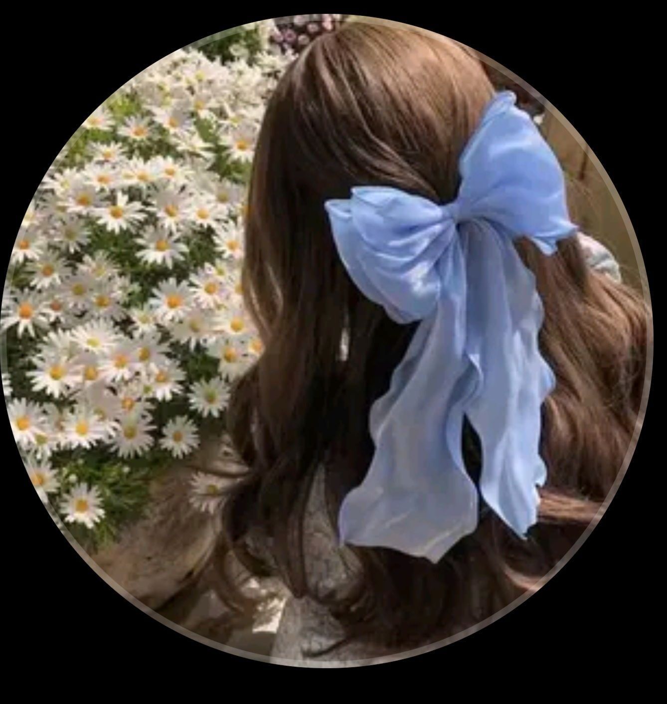 Fotos para Perfil Whatsapp Bonitas com Laço Azul