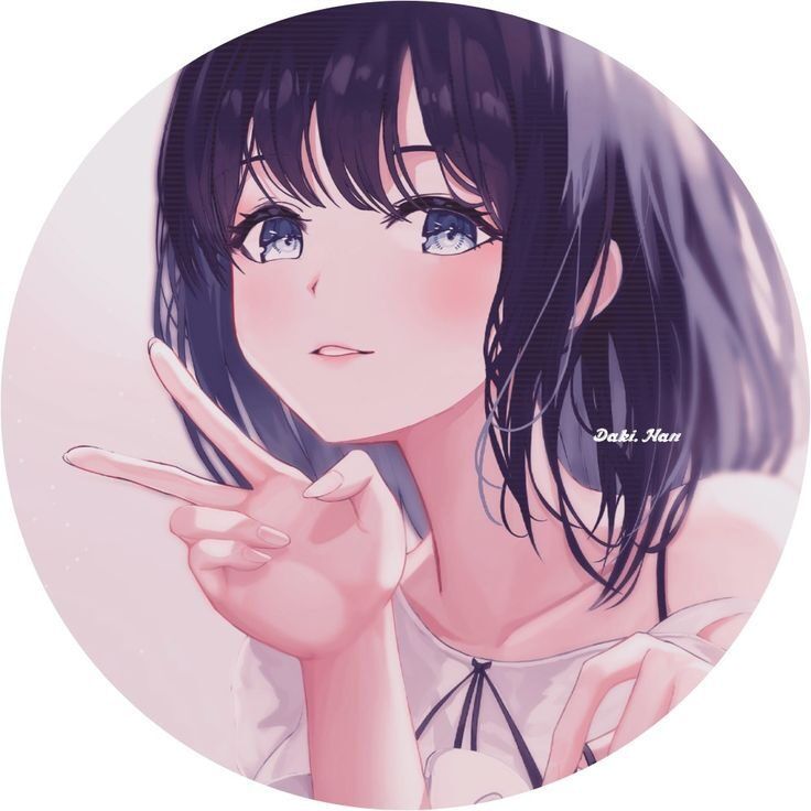 Ilustração Anime para Perfil de WhatsApp Bonita