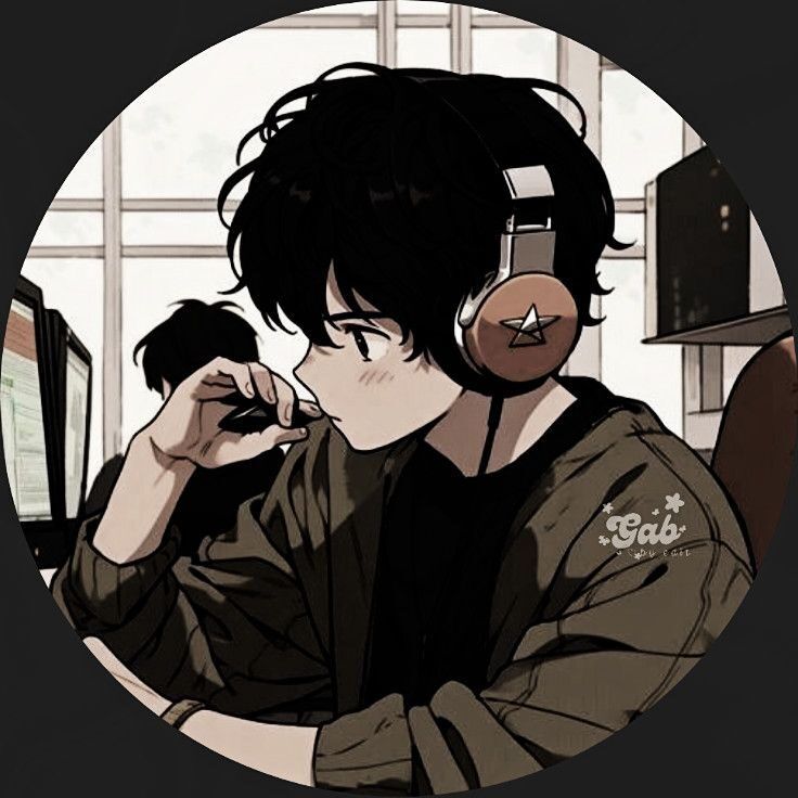 Ilustração de Foto de Perfil Masculino Moderno