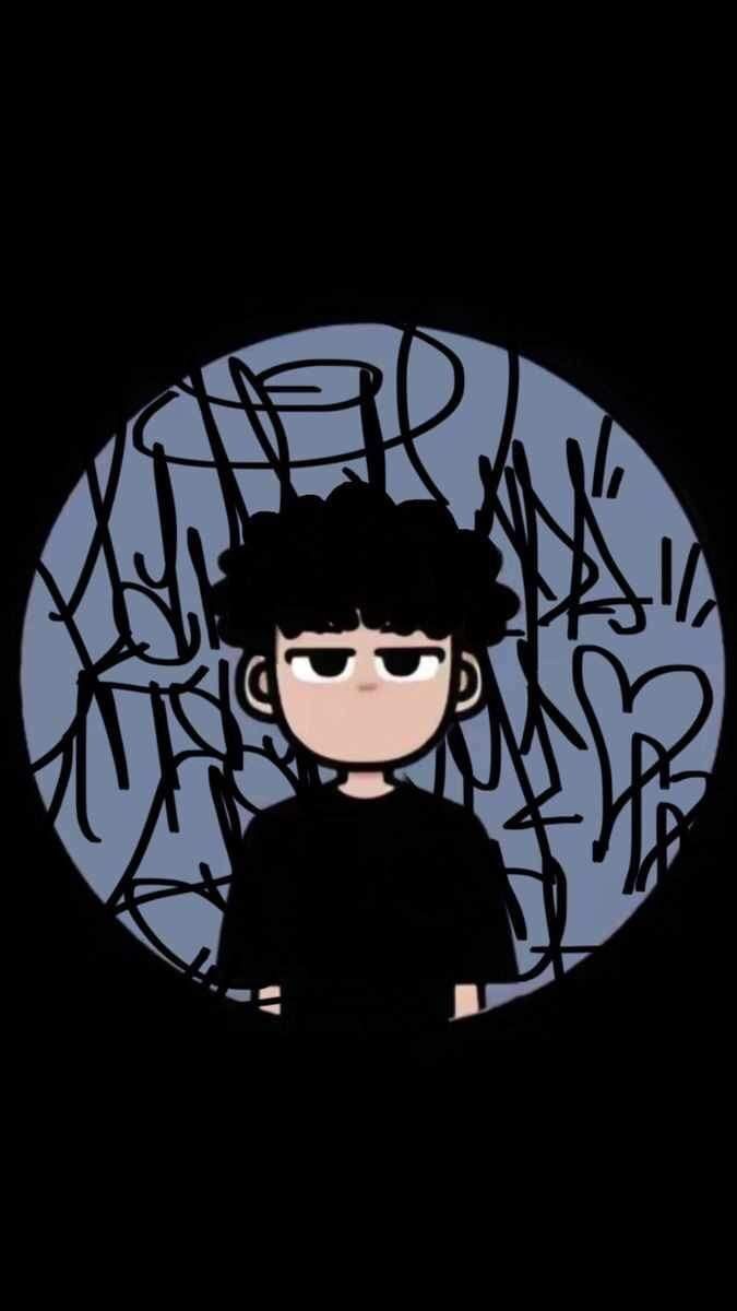 Ilustração estilizada para foto de perfil