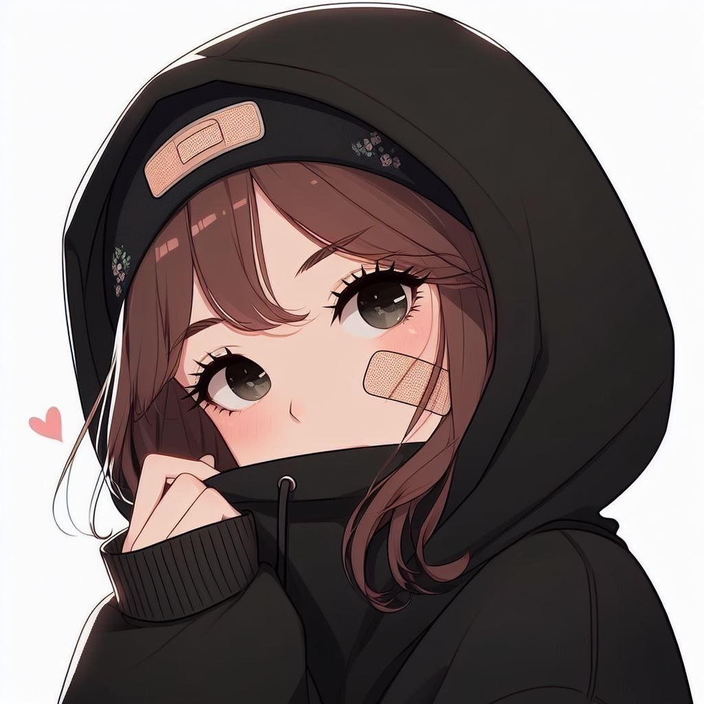 Ilustração Fofa para Perfil no Whatsapp Feminino