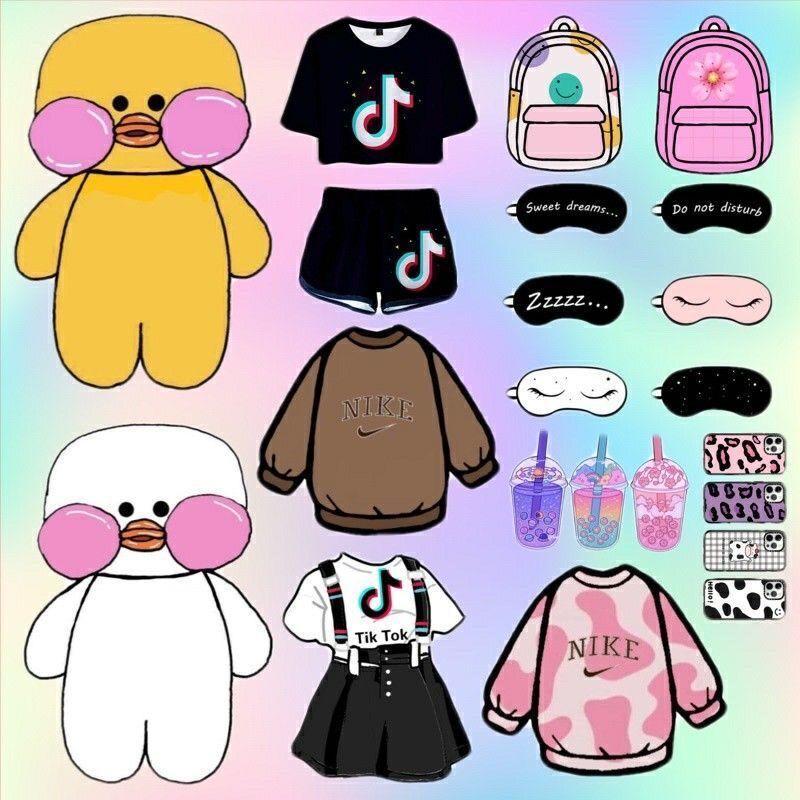 Ilustrações Coloridas de Patos para Imprimir e Criar