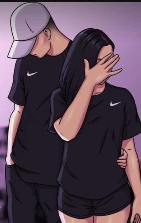 Imagem de Casal para Perfil Feminino Criativa