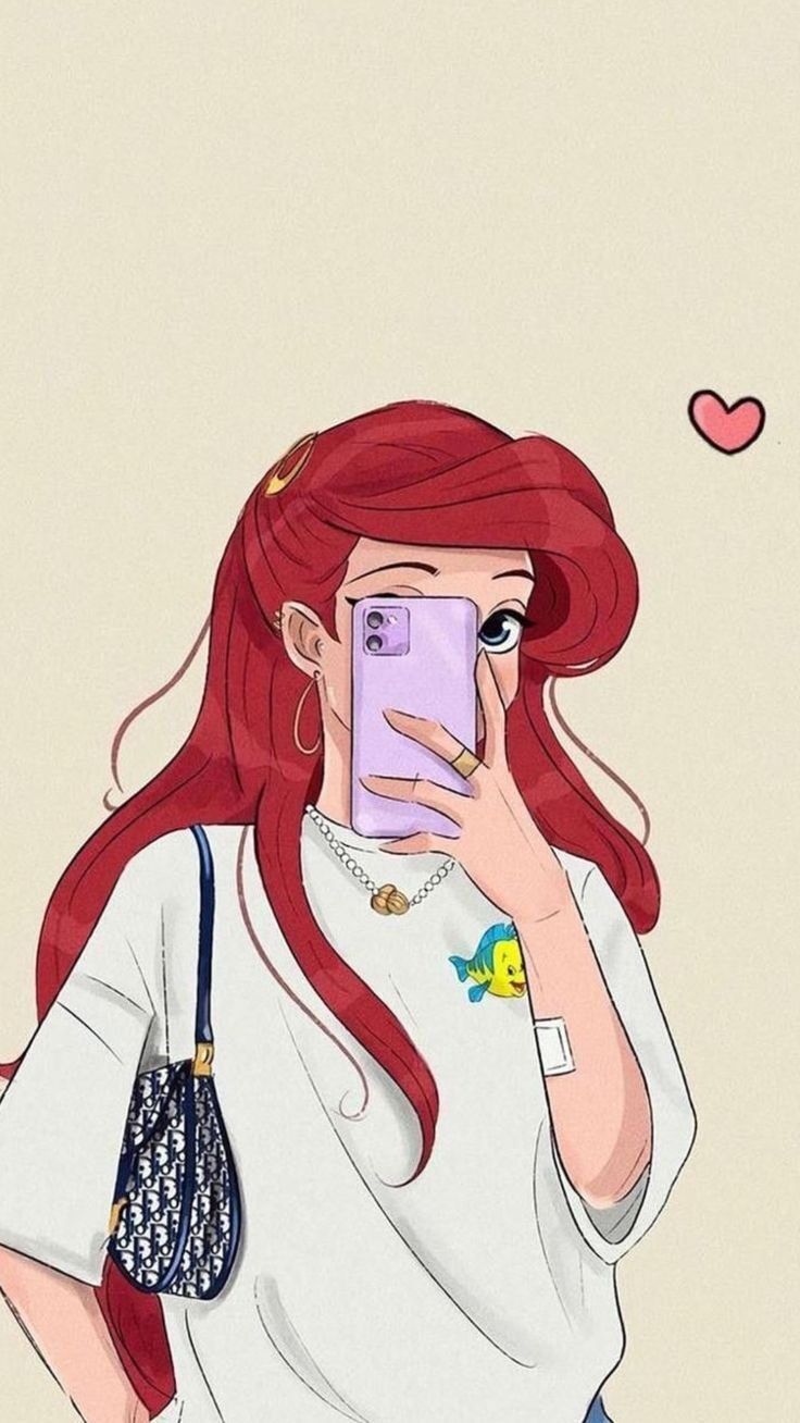 Imagem para Perfil do Whatsapp Feminino Estilo Desenho