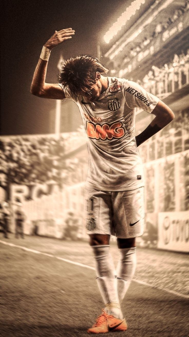 Jogador de Futebol em Momento de Celebração