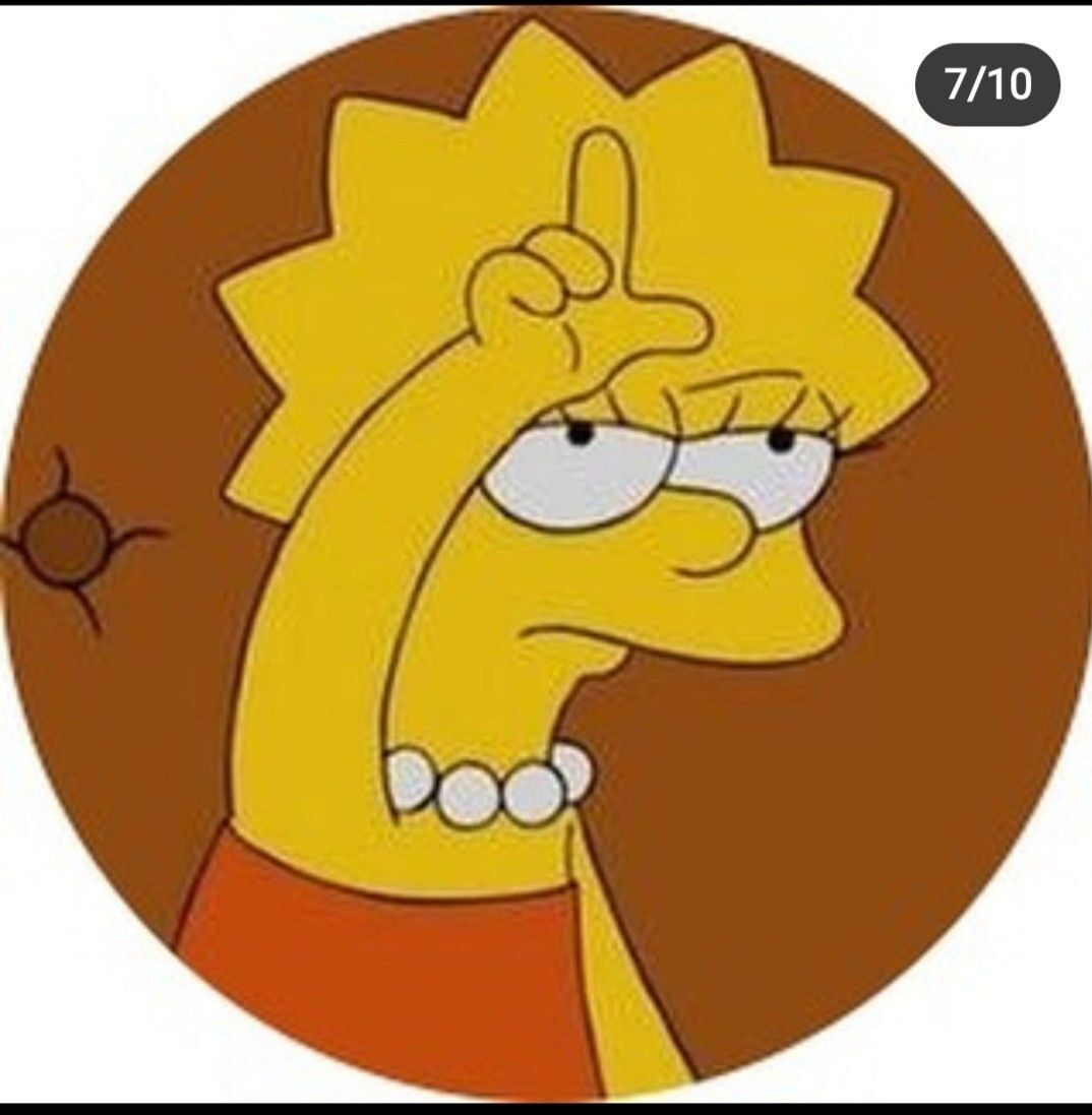 Lisa Simpson Foto de Perfil para Instagram