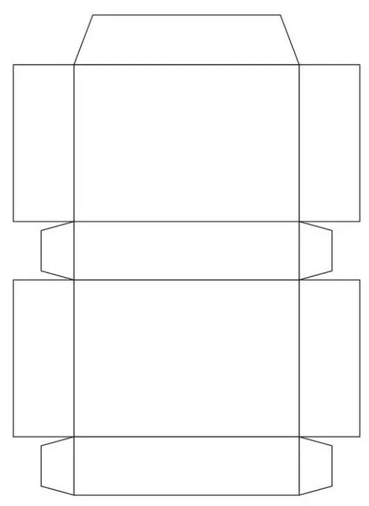 Molde de Caixa para imprimir DIY Personalizada