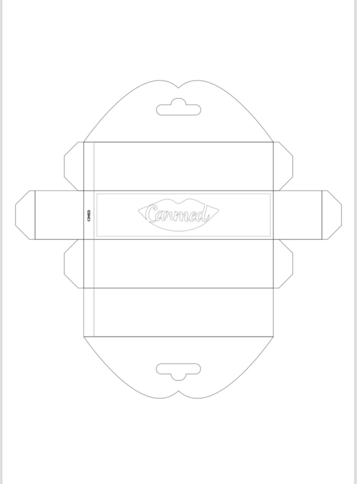 Molde de Caixa para imprimir Personalizada com Alça