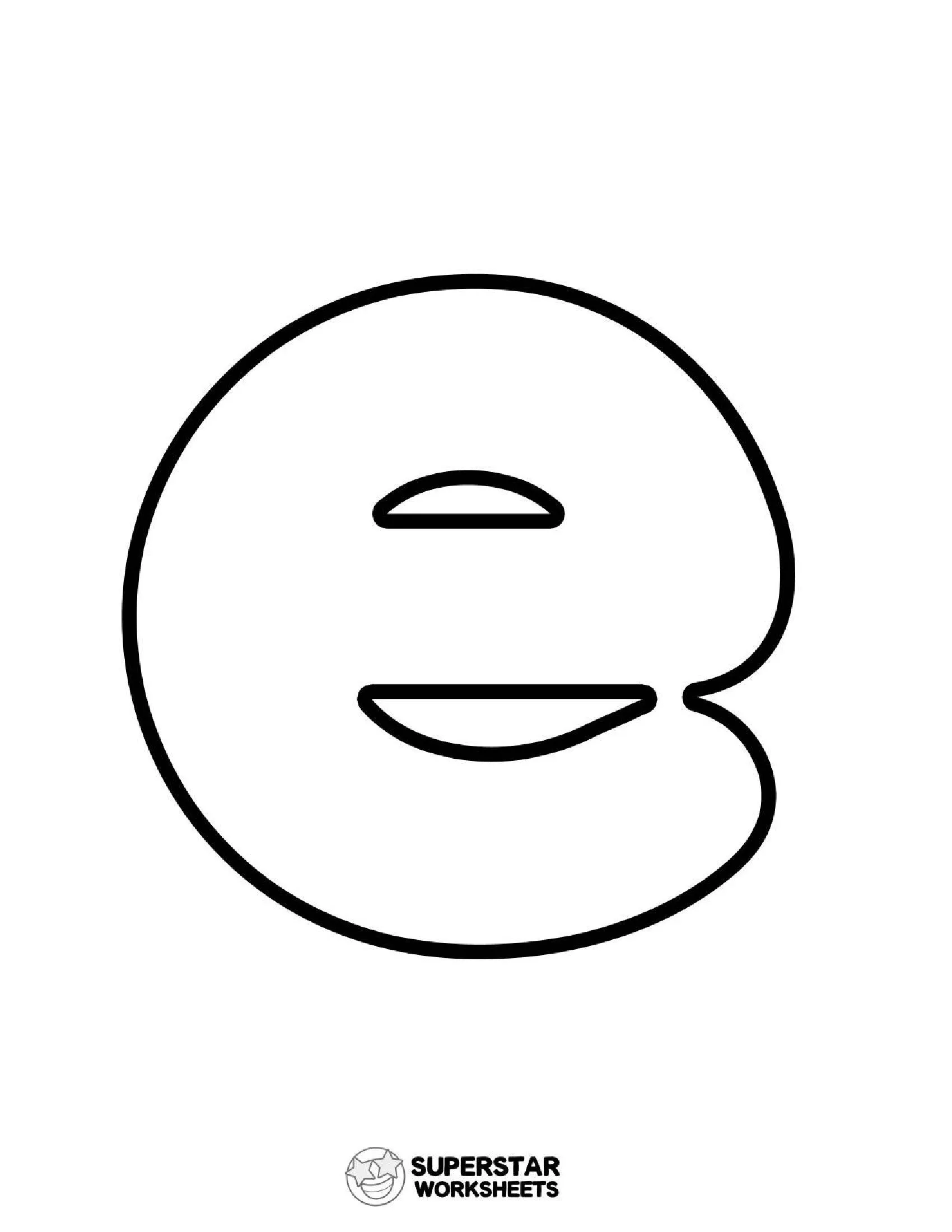 Molde de Letra e Pequena para Imprimir e Criar Atividades