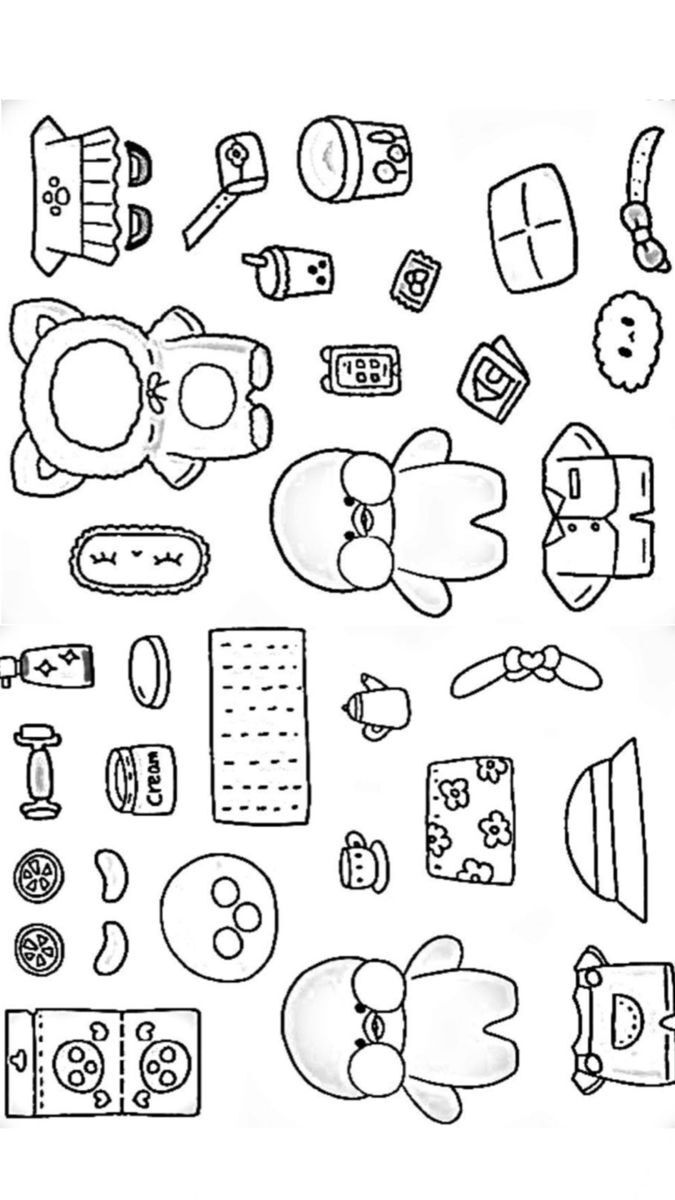 Molde de Pato de Papel para Imprimir e Montar