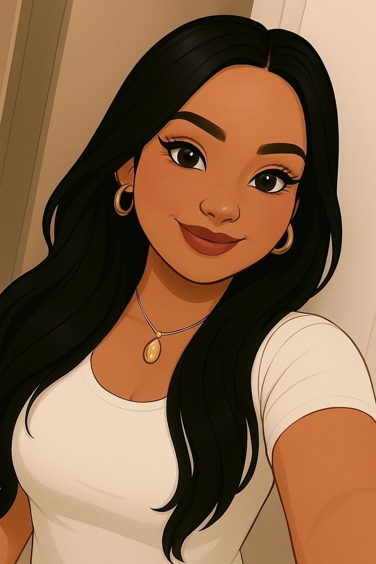 Mulher Confiante em Selfie com Estilo Feminino