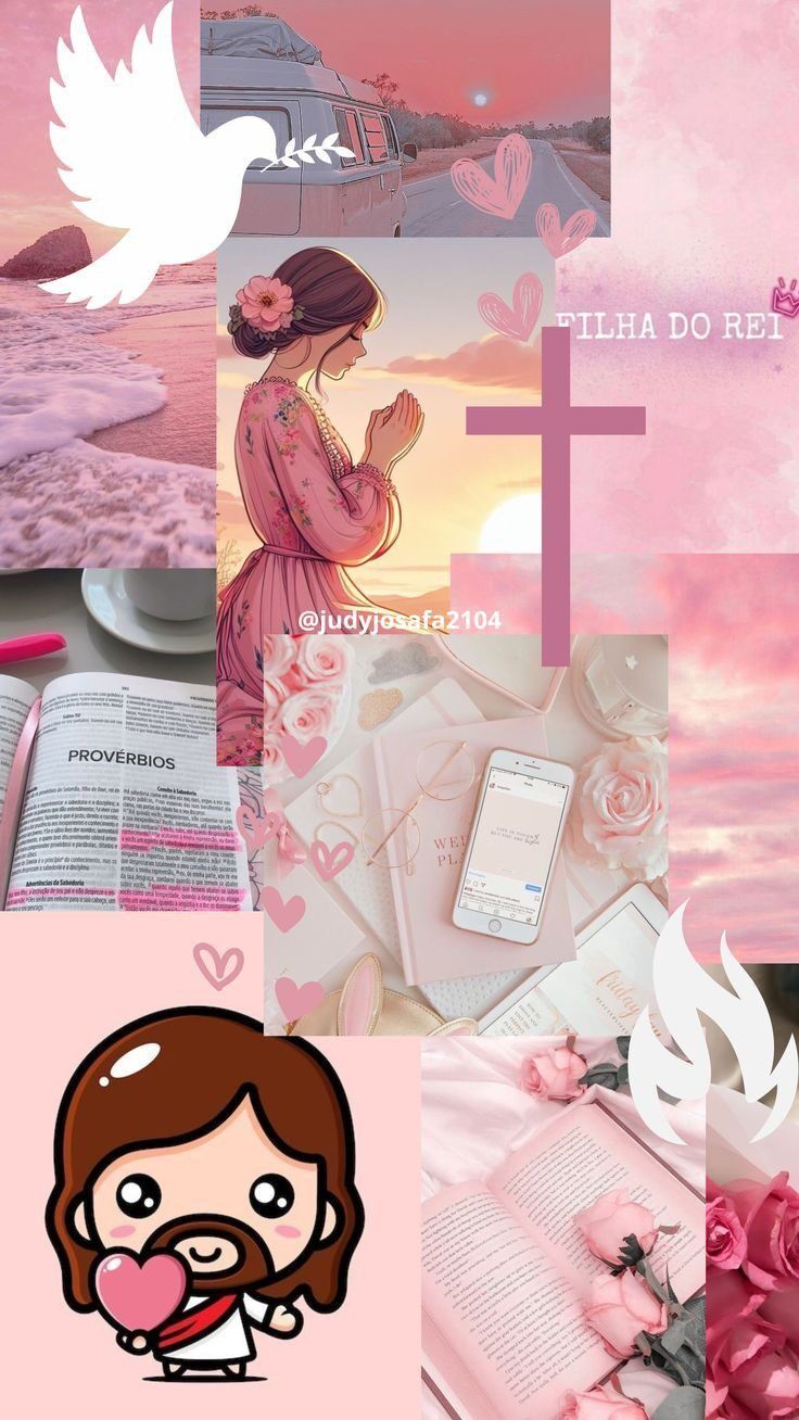 Papel de Parede Feminino Religioso e Aconchegante