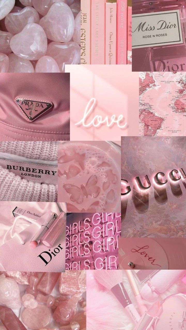 Papel de Parede Feminino Rosa Luxo e Estilo