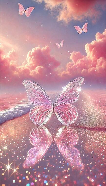 Papel de Parede para Celular Bonito com Borboletas