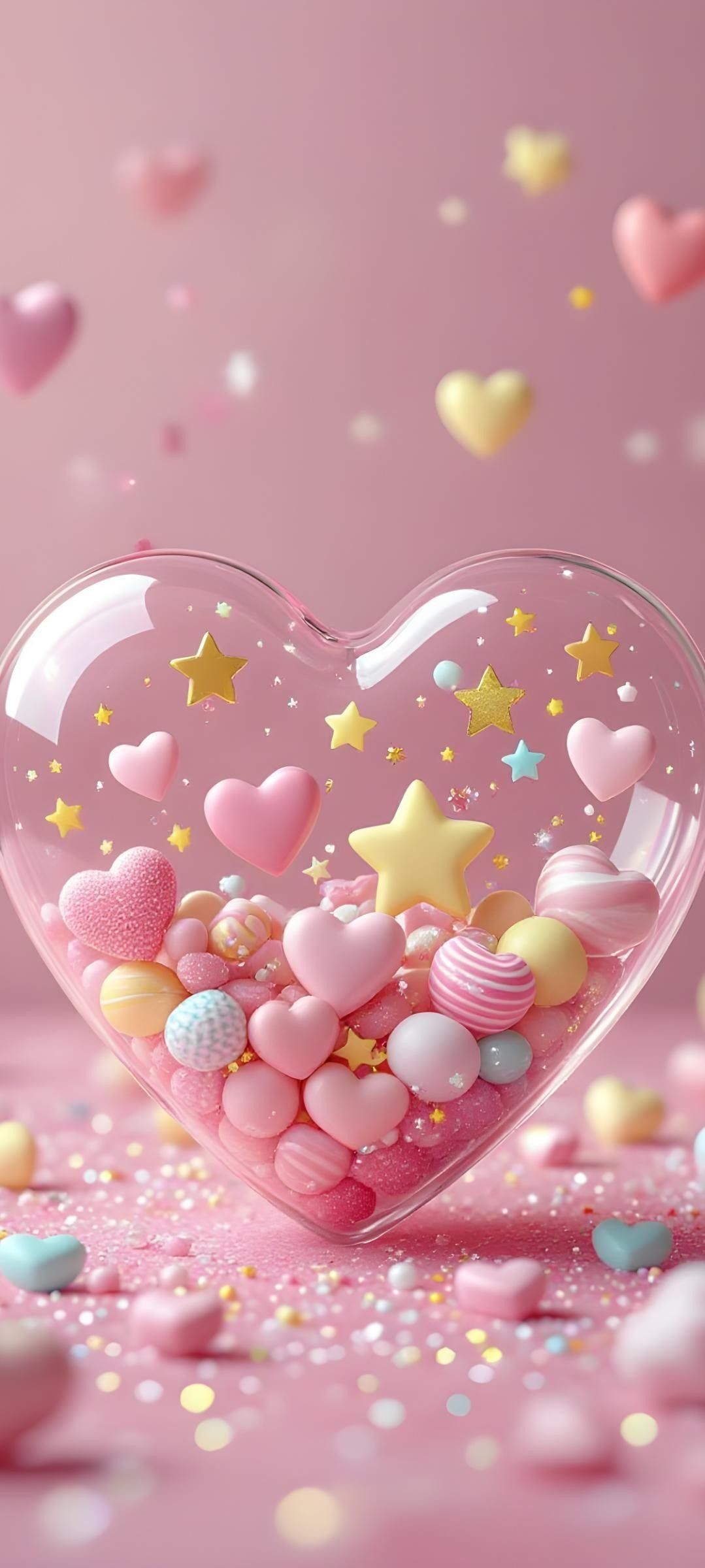 Papel de Parede para Celular Bonito com Corações