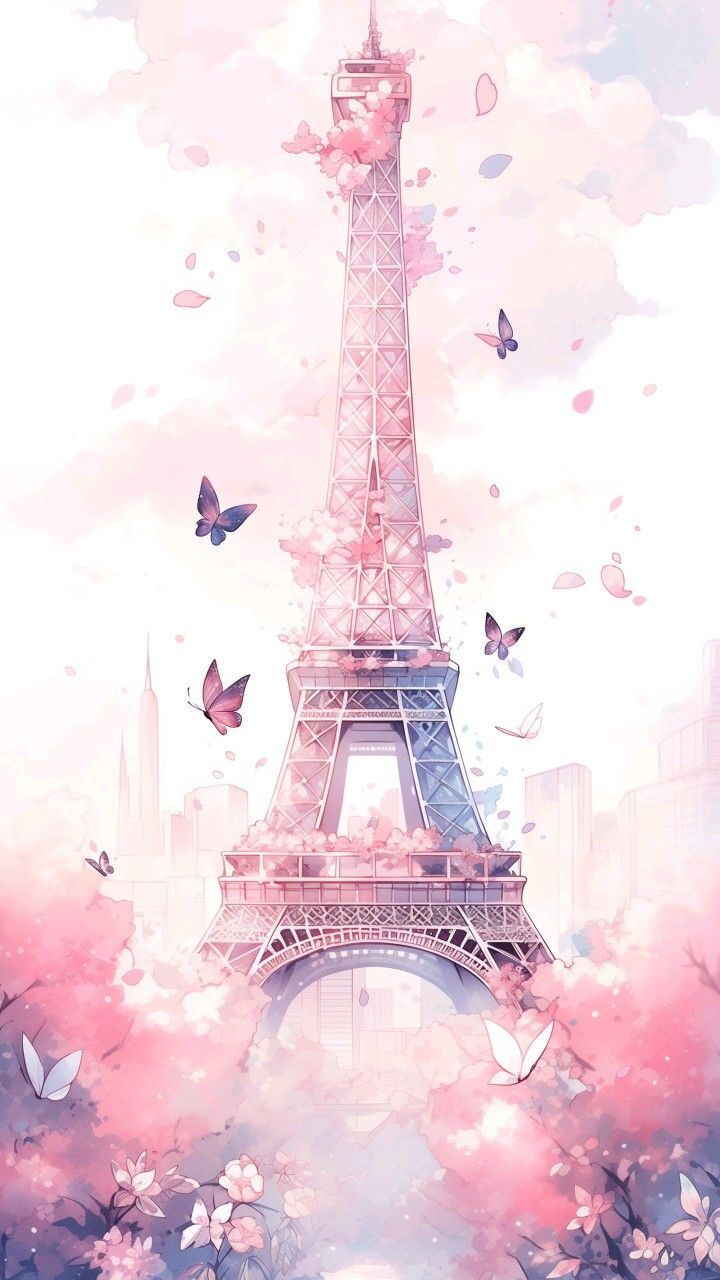 Papel de Parede para Celular Bonito com Torre Eiffel