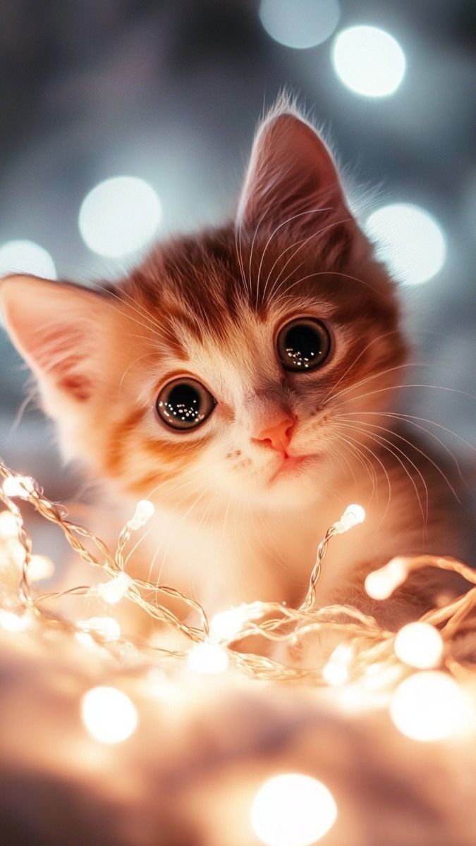 Papel de Parede para Celular com Gato Fofo