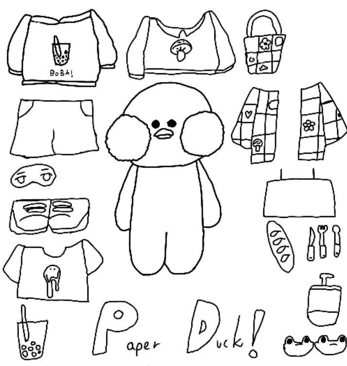 Paper Duck: Desenhos para Imprimir e Divertir