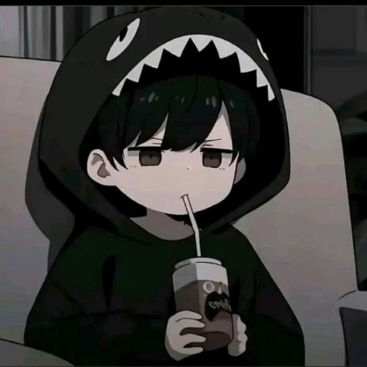 Personagem Sombrio de Anime para Perfil